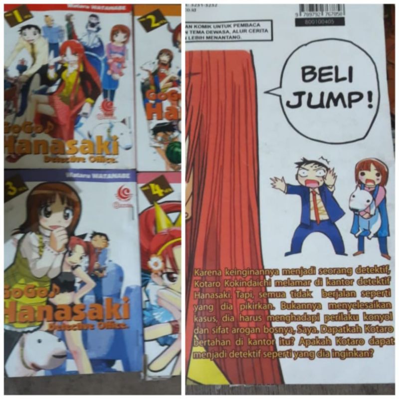 Komik Go Go Hanasaki 4 seri end