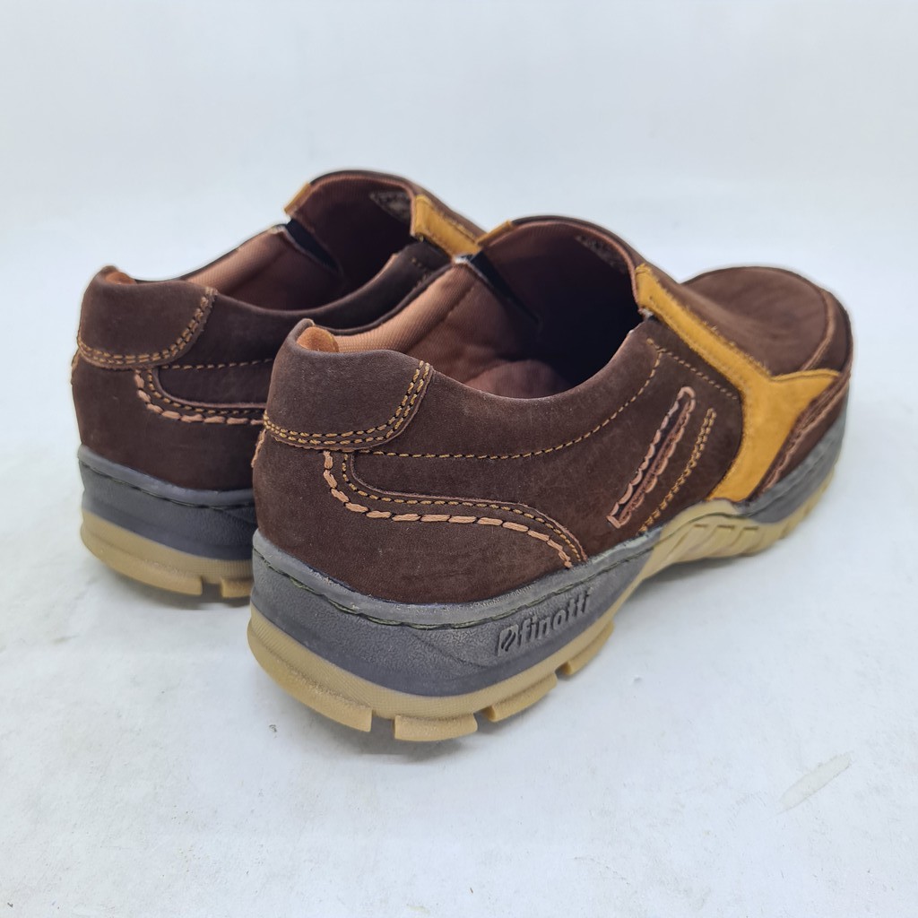 Sepatu KULIT slip-on casual Finotti FN17-04