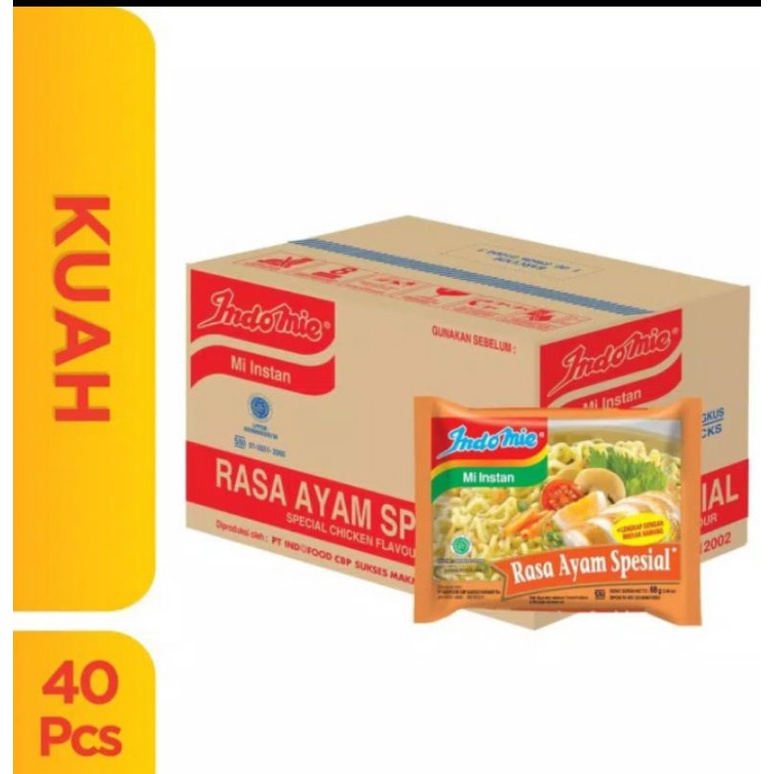 

indomie ayam spesial kuah