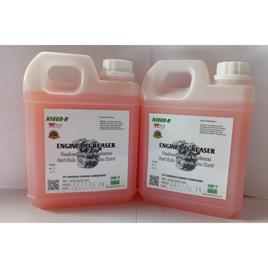 Engine Degreaser 1 Liter Pembersih Noda Oli dan Karat Mesin Forty One Kleen-R Harume