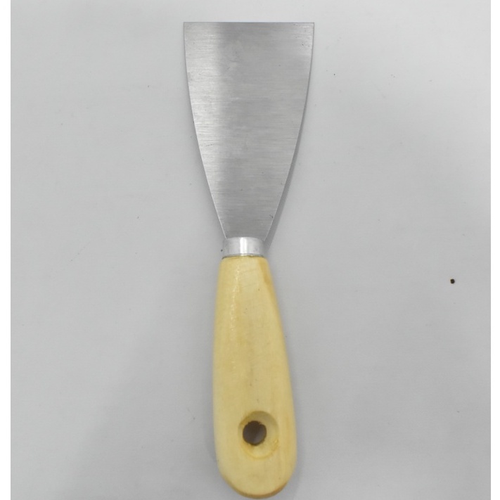 KAPE / SCRAPER / KAPI / PISAU DEMPUL PENGEROK CAT SCRAPPER / KAPE PLAT GAGANG KAYU / KAPI CAT GAGANG KAYU / KAPE GAGANG KAYU