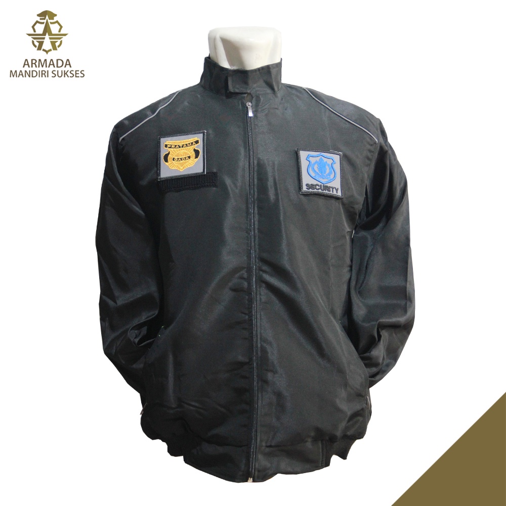 Jaket Security Taslan Velcro - Jaket Satpam Taslan