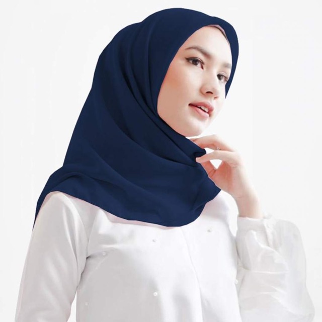 TAS FASHION OFFICIAL - HIJAB VOAL POLOS UK 160 X 50CM JILBAB VOAL POLOS