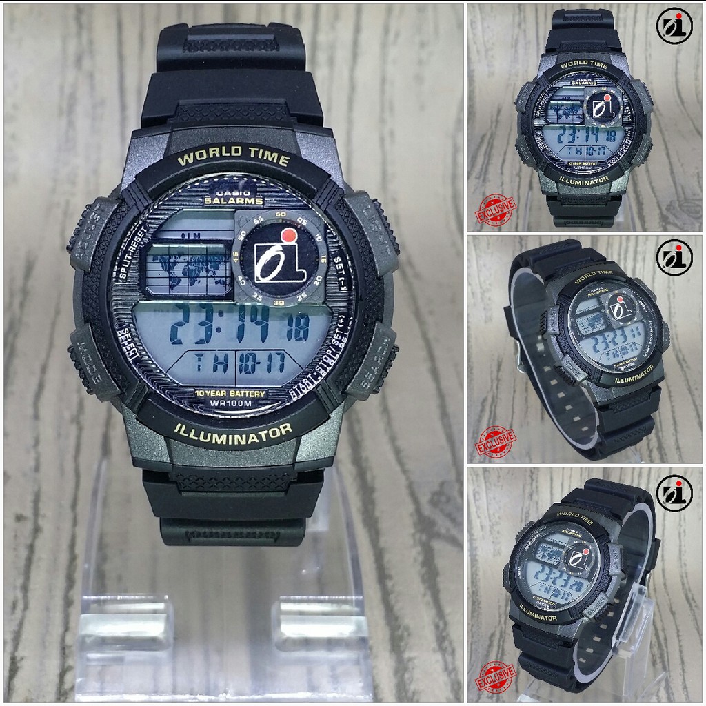 [SUPER EXCLUSIVE] JAM CASIO ILLUMINATOR OI DIGITAL