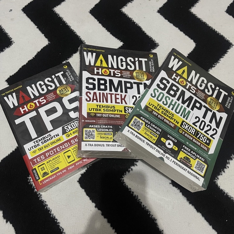 BEST SELLER WANGSIT SERIES SBMPTN UTBK TPS HOTS 2022 BY GRASINDO