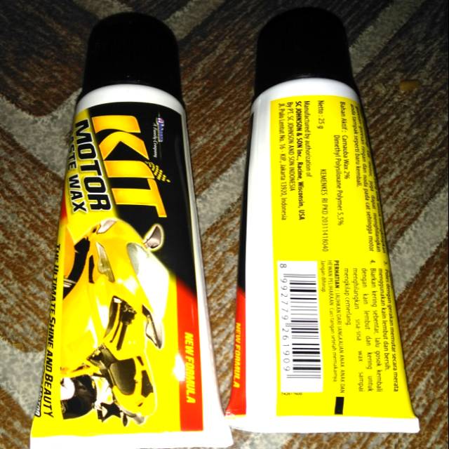 Kit wax 25 gram penghilang goresan body motor dan mobil