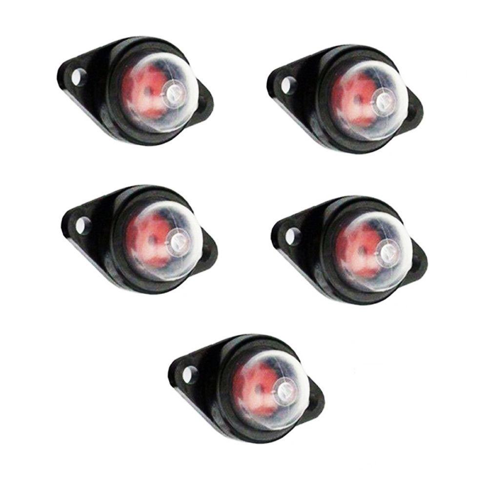 Chookyy 5pcs Carburator Oil bubble Pemotong Rumput Brushcutter Clear Bulb Alat Carburator Primer