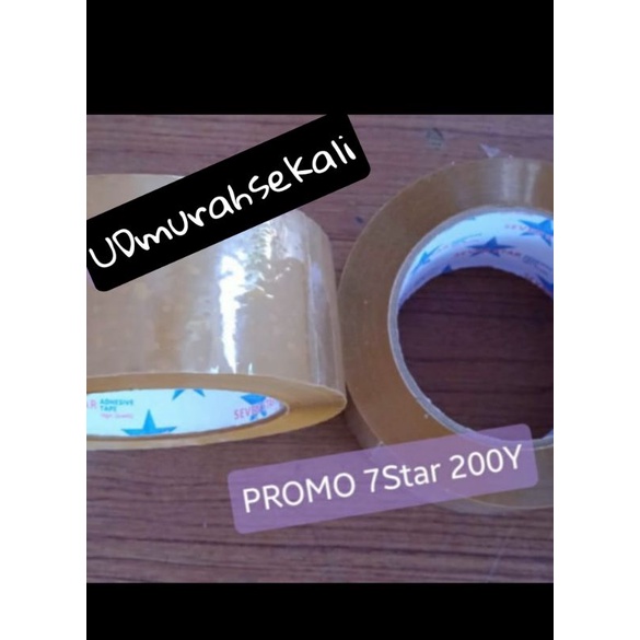 

Isolasi Lakban Coklat Bening 2" jumbo 200yard