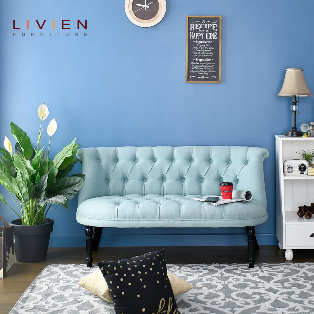 Sofa Duaseater, LIVIEN, Sofa Ruang Tamu, Sofa Minimalis, Sofa Murah,Sofa 2 Seater, Jessie Sofa