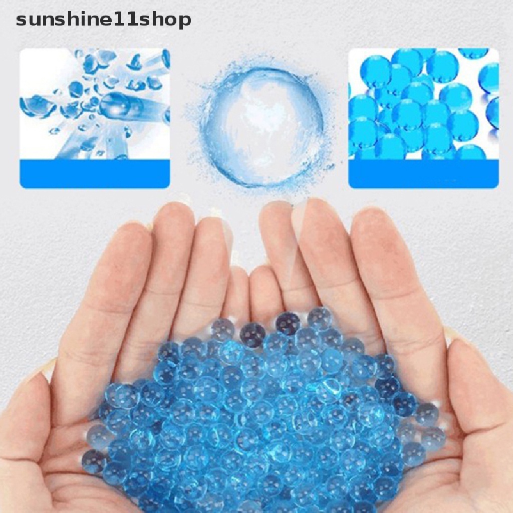 Sho 10000pcs 7-8mm Bola Gel Air Untuk Filler Vas Bunga DIY