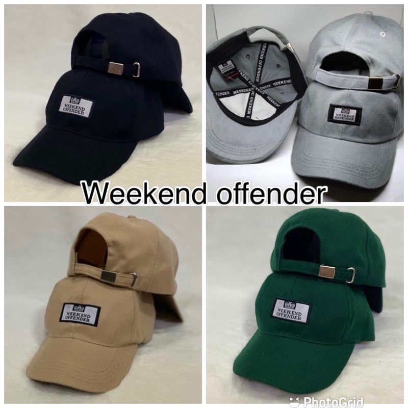 Topi Weekend Offender Baseball Bordir Gaya Korea Pria Wanita-1