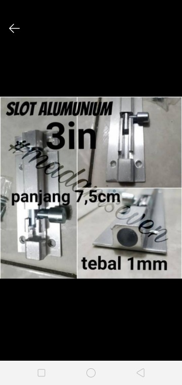 Termurah Slot Pintu Rumah Grendel Pintu Rumah