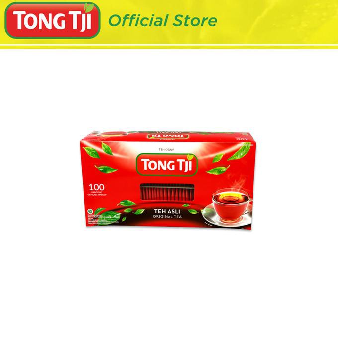 

Kualitas Terbaik - Tong Tji Original Tea, Teh Celup Dgn Amplop ( 2 gr x 100 teabags )