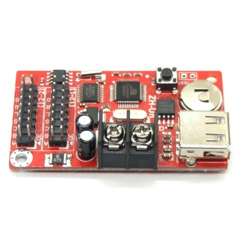 controller Zh-un USB Port led panel board display 320*32pixels