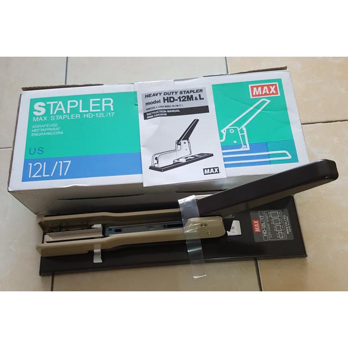 

Staples | Stapler Hd12L/17 Max Stepler Staples Original Murah Baru