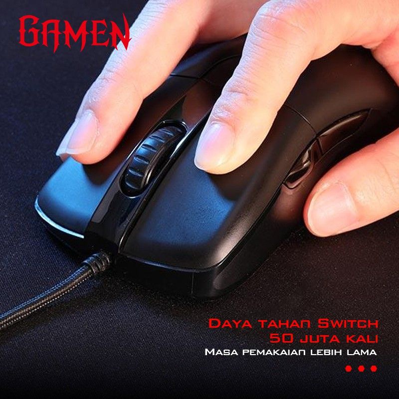 Gamen GM810 Gaming Mouse 12400 DPI