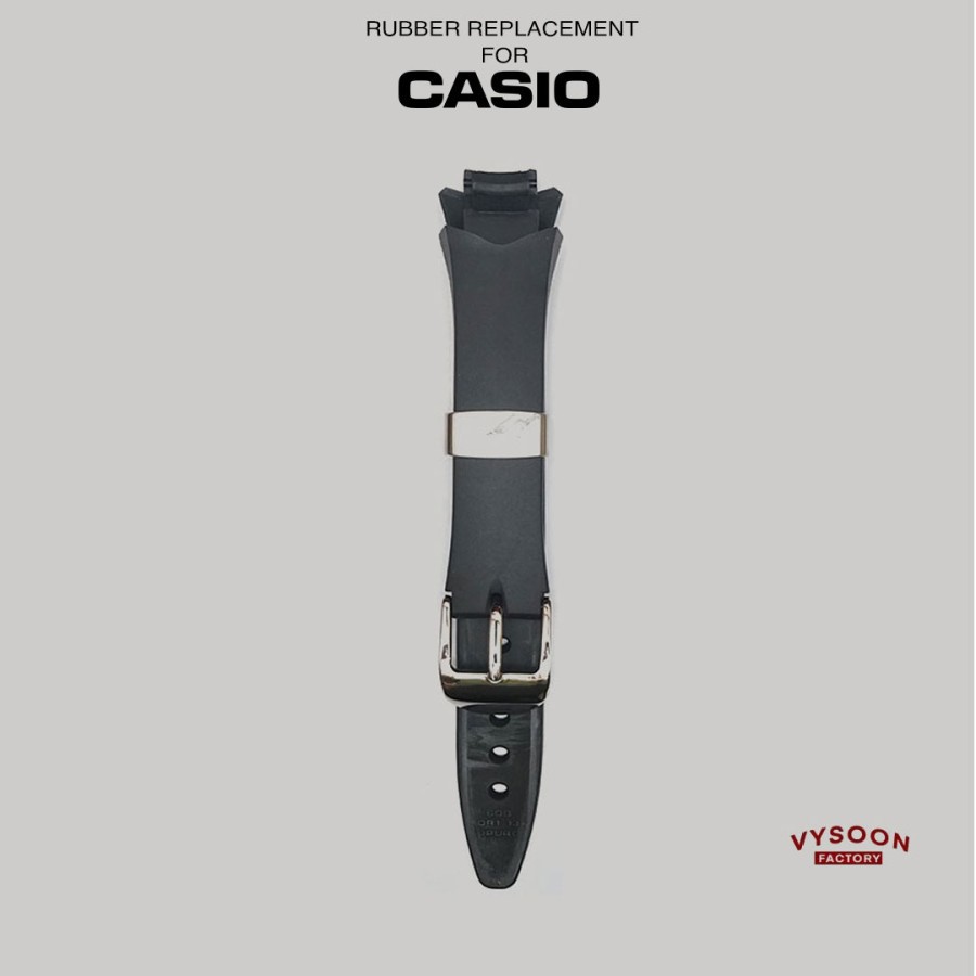 Strap Tali Karet Casio Original Pengganti EFL-108 EFL108 EFL 108