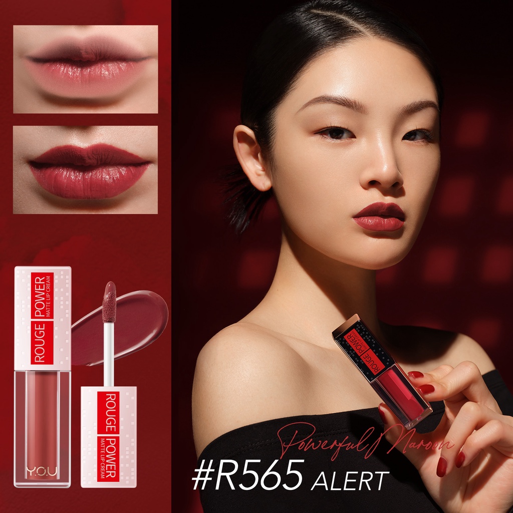 𝐑𝐀𝐃𝐘𝐒𝐀 - YOU Rouge Power Matte Lip Cream