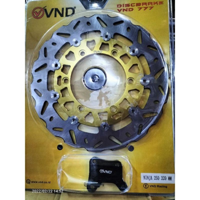 Disc Piringan VND Ninja 250 Ninja 150 RR 320mm Original VND