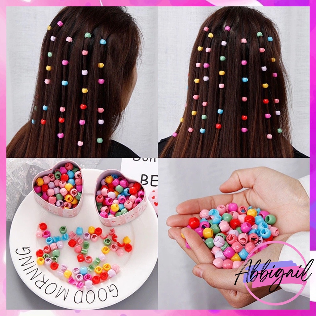 𝘈𝘉𝘎✰ Jepitan Rambut Mode Hit 10 pcs / Jepit rambut kecil ala Korea / Jepit Rambut Klip Bulat Anak Perempuan / Jepit Rambut Warna Warni Lucu 1054