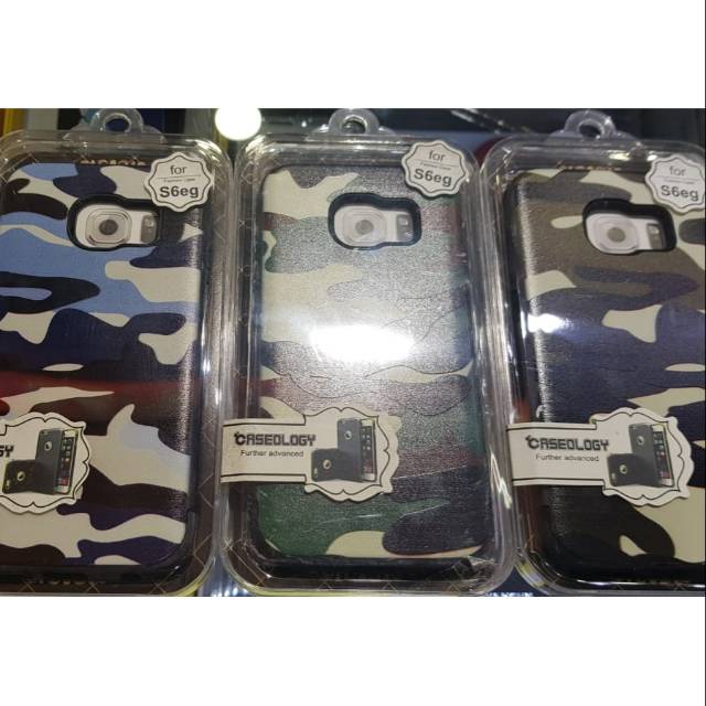 Caseology army Samsung s6 edge case loreng s6edge case army s6edge