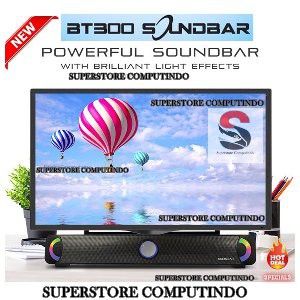 Promo Sonicgear BT300 Black  Powerful Soundbar Berkualitas