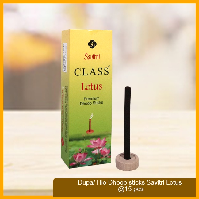 Dupa Hio Wangi India Savitri Lotus Dhoop Stick @ 15 stick