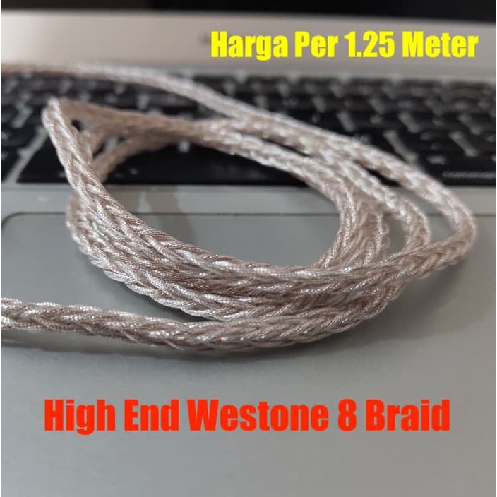 DIY Westone Special High End Soft Silver Plated Cable Replacement