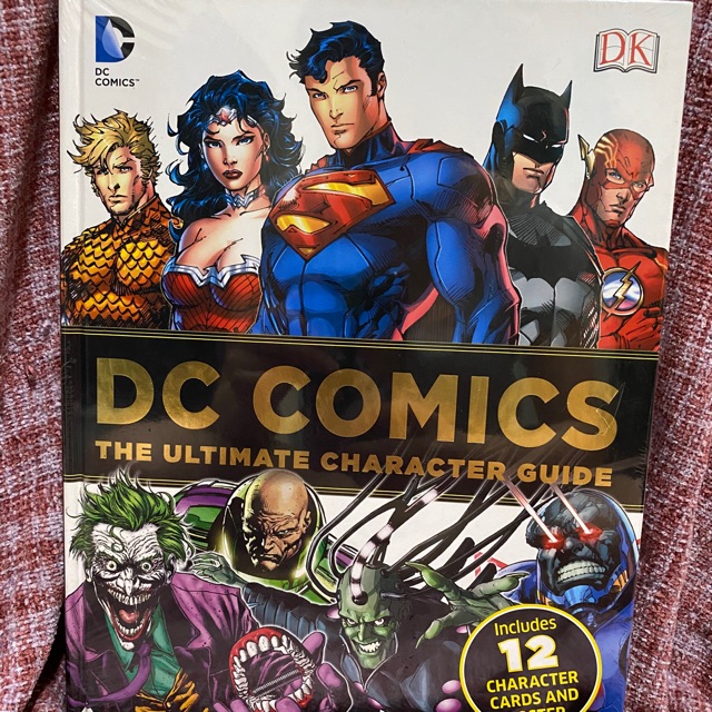 DC Comics Book - The Ultimate Character Guide - Buku Cerita Dongeng  Anak 12 Karakter DC Kids Story 