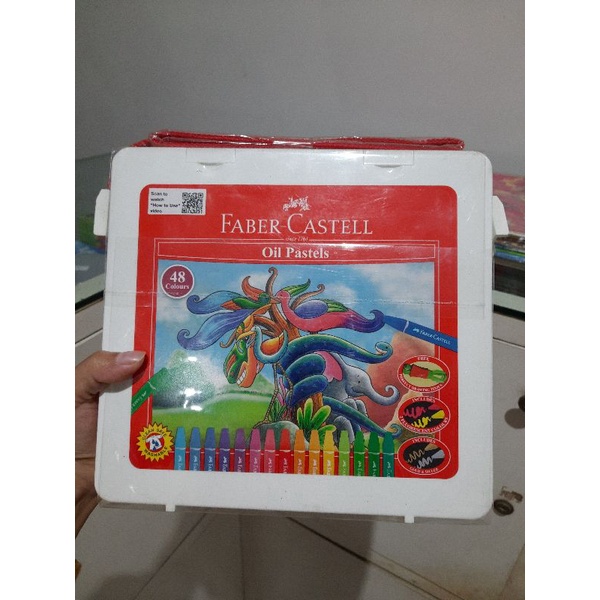 

Faber Castell Oil Pastels 48 Colors/Faber-Castell Krayon Selempang/Sling Crayon