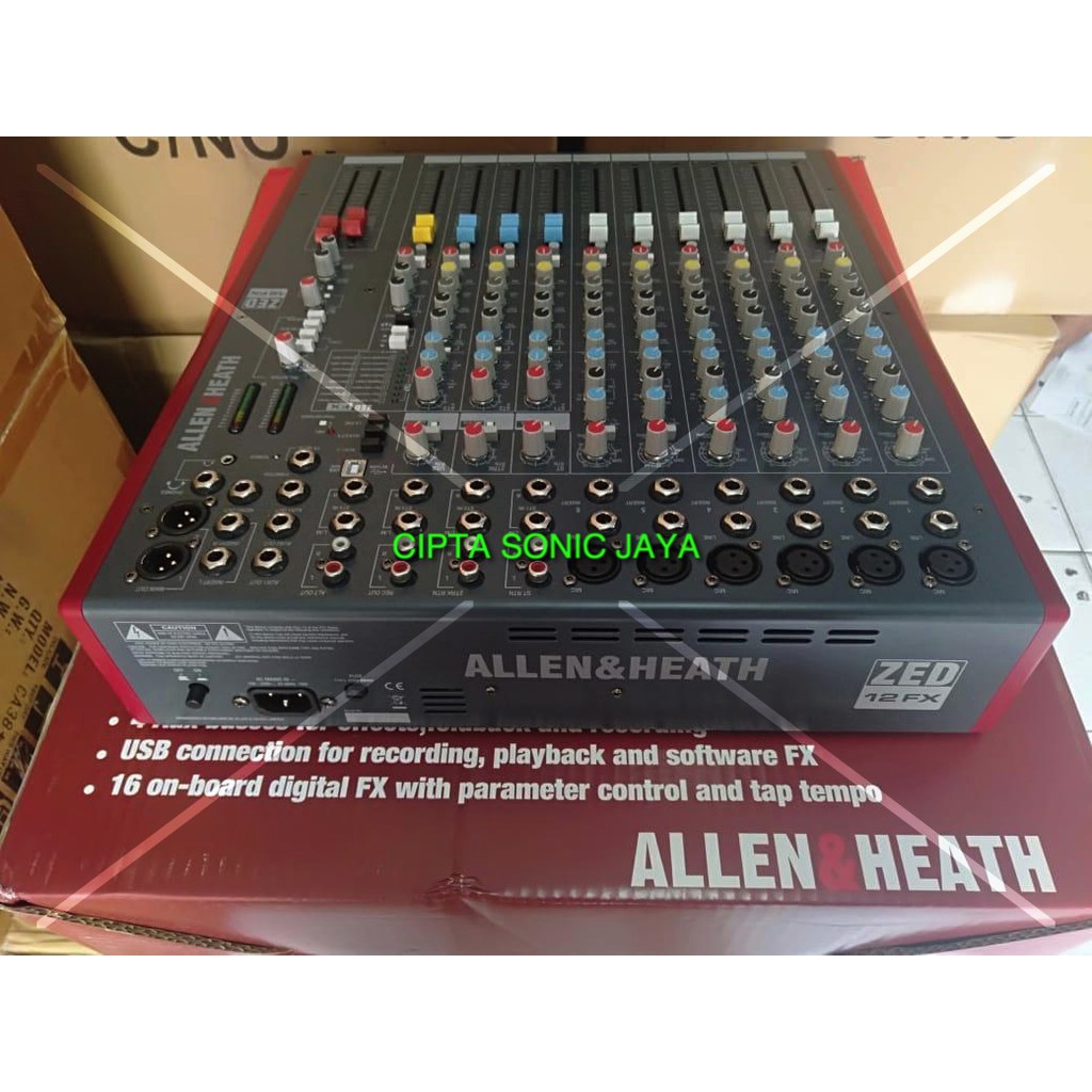 mixer allen heath ZED 12 FX