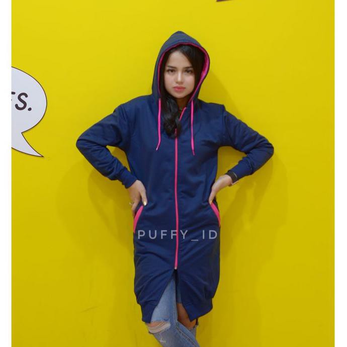Ready stock jaket cewek import✅ Jaket Wanita Zipper Hoodie Wanita Jaket Hijab Jaket Fleece
