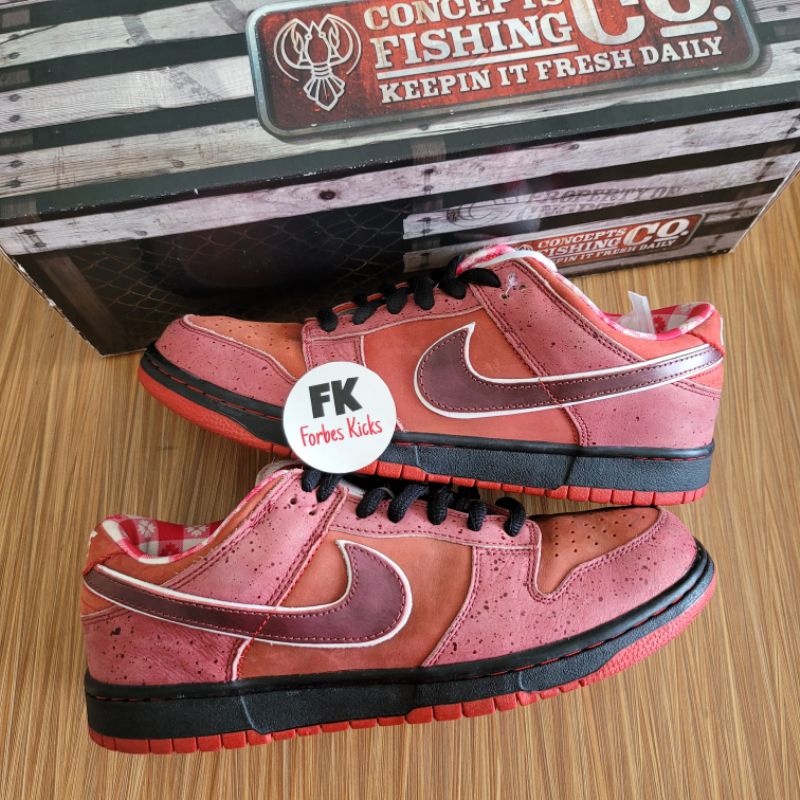 Nike SB Dunk Low Red Lobster (Special Box) || bucks travis scott blue