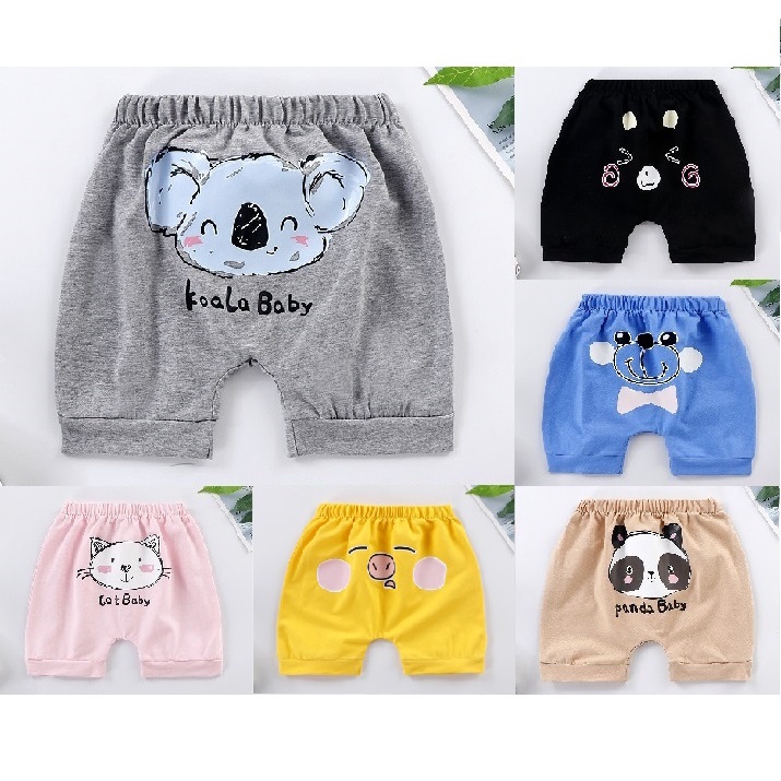 CELANA PENDEK BAYI ANAK LUCU HARIAN RUMAHAN SANTAI HAREM PANTS BAWAHAN BAYI ANAK IMPORT CELANA KOREA BAYI ANAK BISA COD