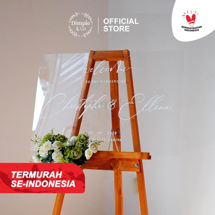 Dekor | Acrylic Wedding Sign / Welcome Board / Acrylic Welcome Sign / Signage