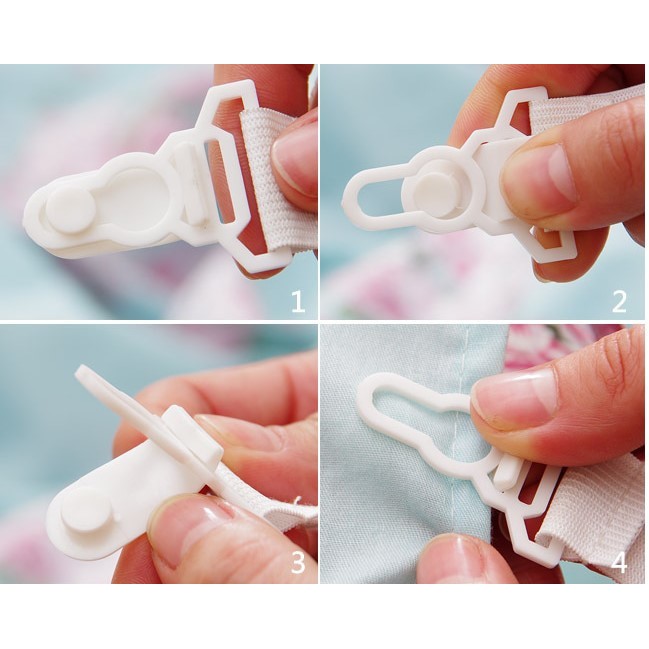 Sgmshop Tali Karet Strap Pengikat Pengencang Pengait Ujung Sprei Kasur (PEMBELIAN HARUS KELIPATAN 4 PCS)