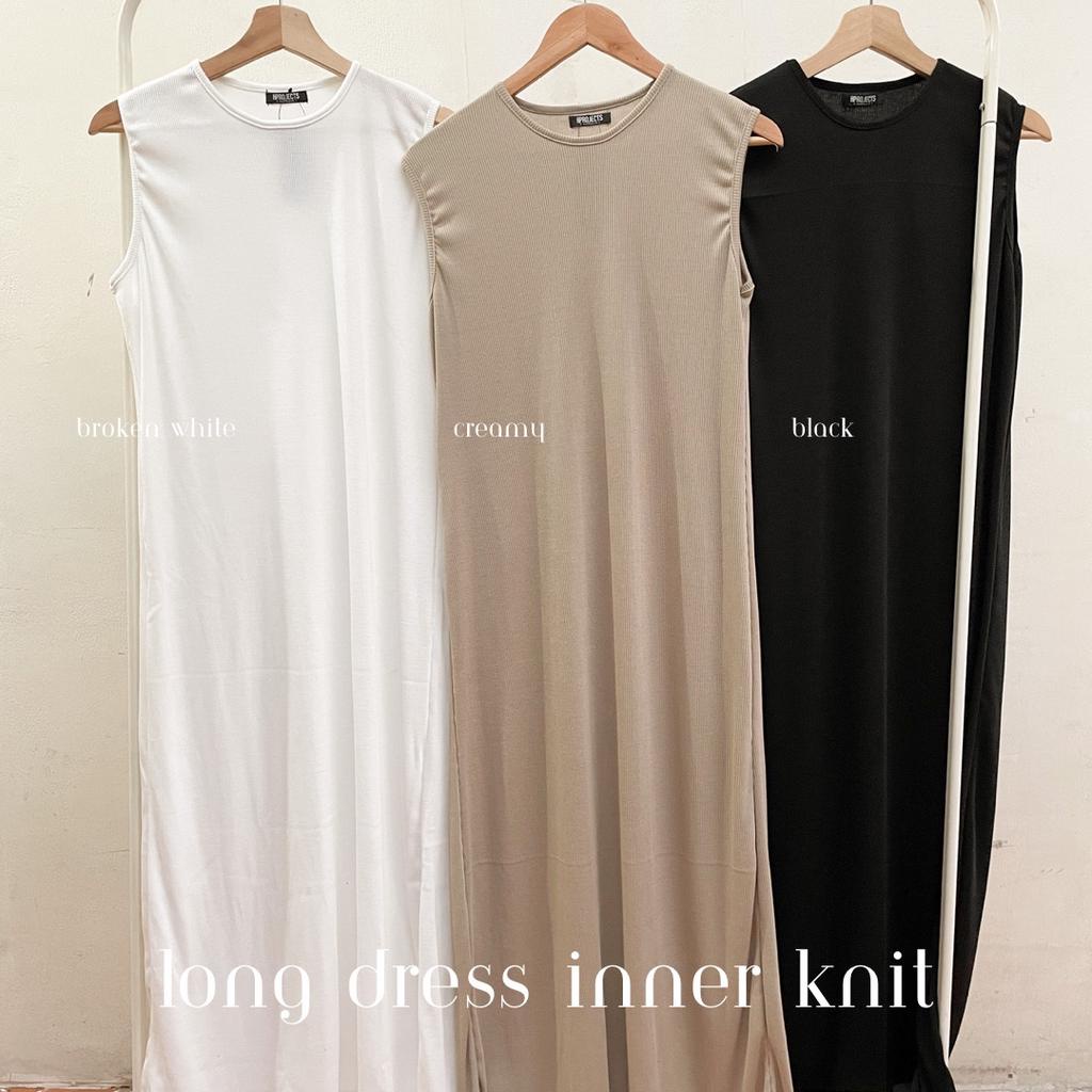 Hprojects -  Basic Inner Knit / Long Dress Inner / Inner Turtleneck