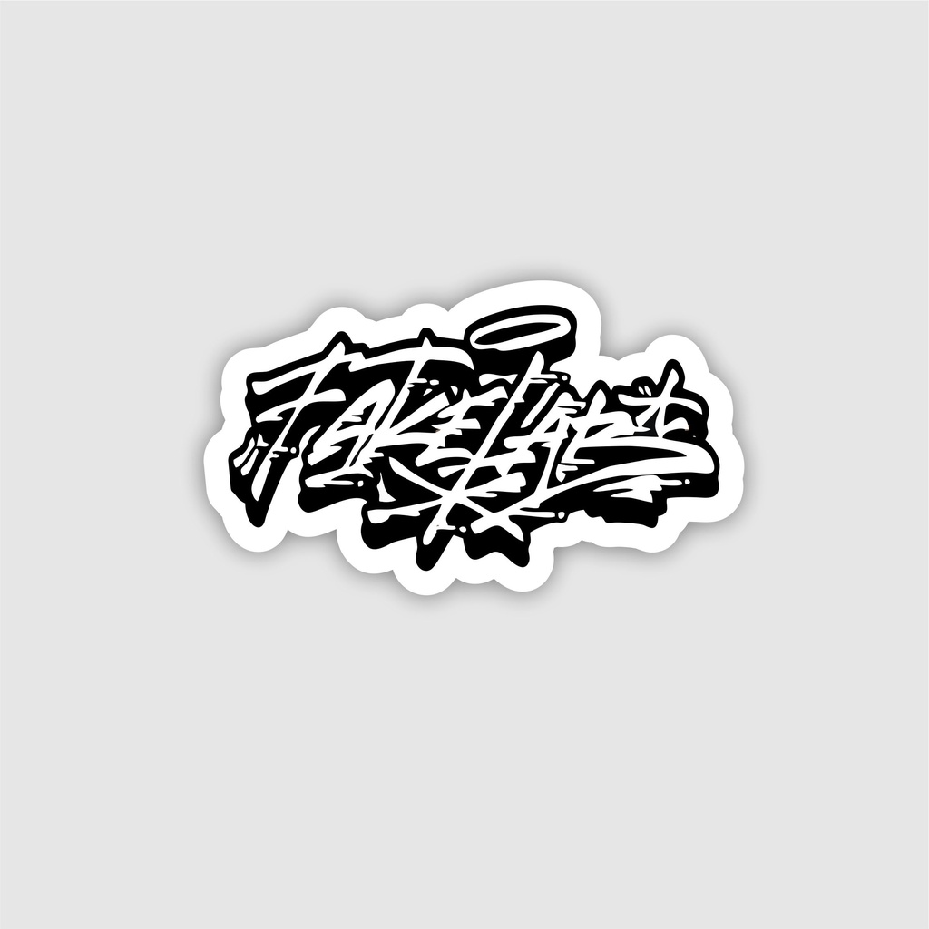 

Stiker Sticker Brand Logo Fakelab Label Graftac dan Vinyl Skate surf Band Grafiti pop art Case Phone Tumblr Laptop Casing Striping Aesthetic Band Hype Dinding Waterproof Clothing Murah