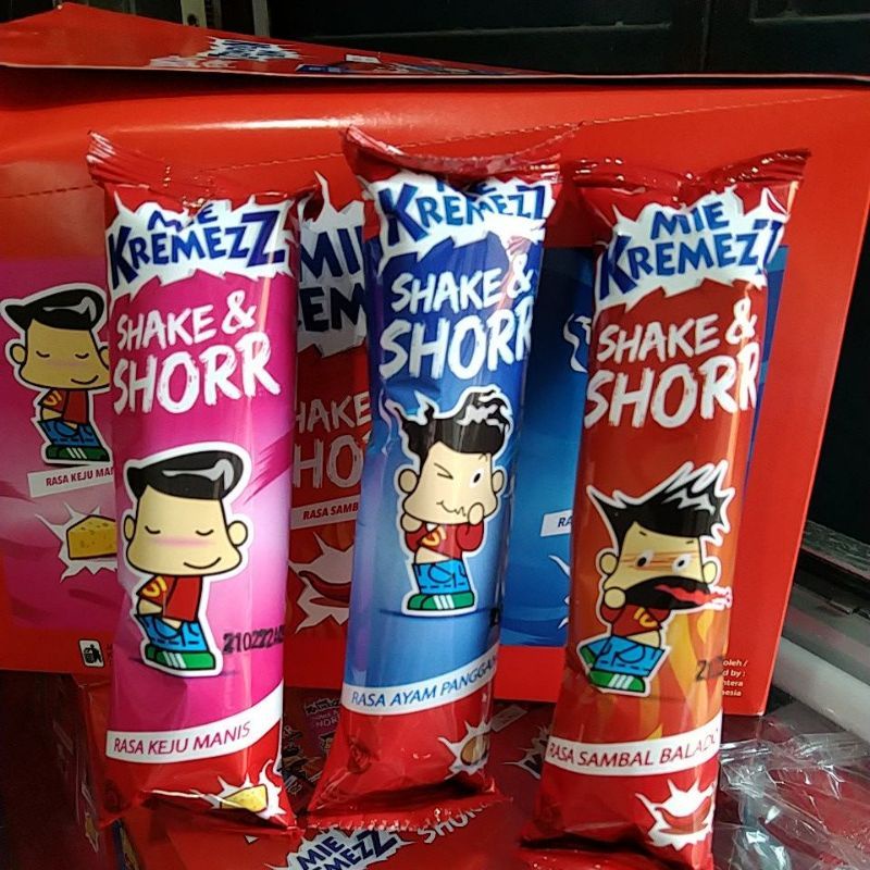 

Mie Kremez Shorr Perpak Isi 20 Pcs + 1 Pcs