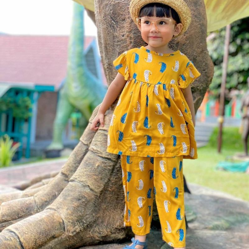 Setelan Bianca Smilee Original Super Premium Pakaian Anak Perempuan Termurah Terlaris Best Seller