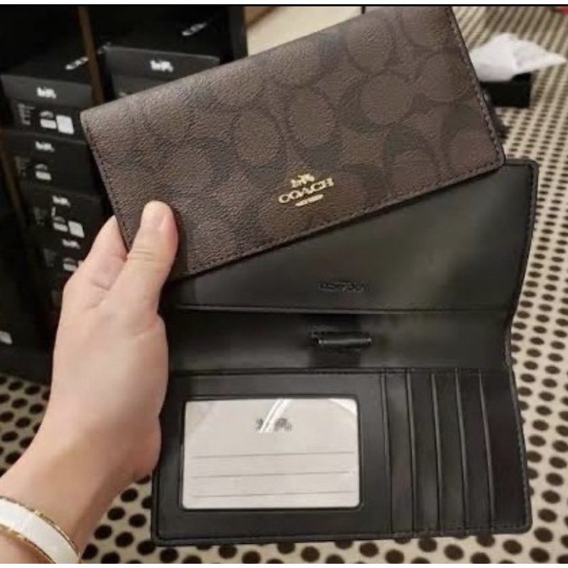 BIFOLD WALLET IN SIGNATURE CANVAS (COACH F88026)