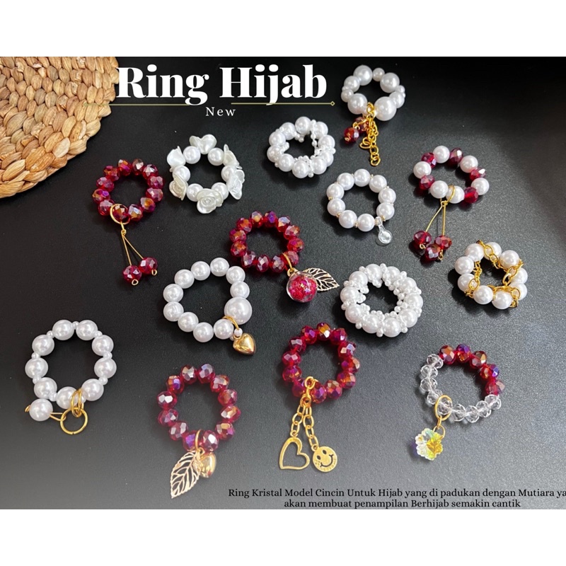 Ring Gelang Jilbab / Cincin Hijab / Ring kolong