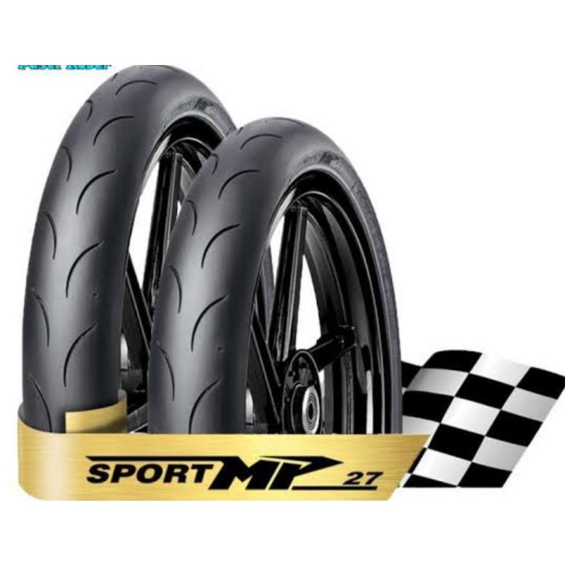 ban  fdr mp 27 soft compound series tubless (90/80.14 - 90/80 .17 ) race soft compound free pentil