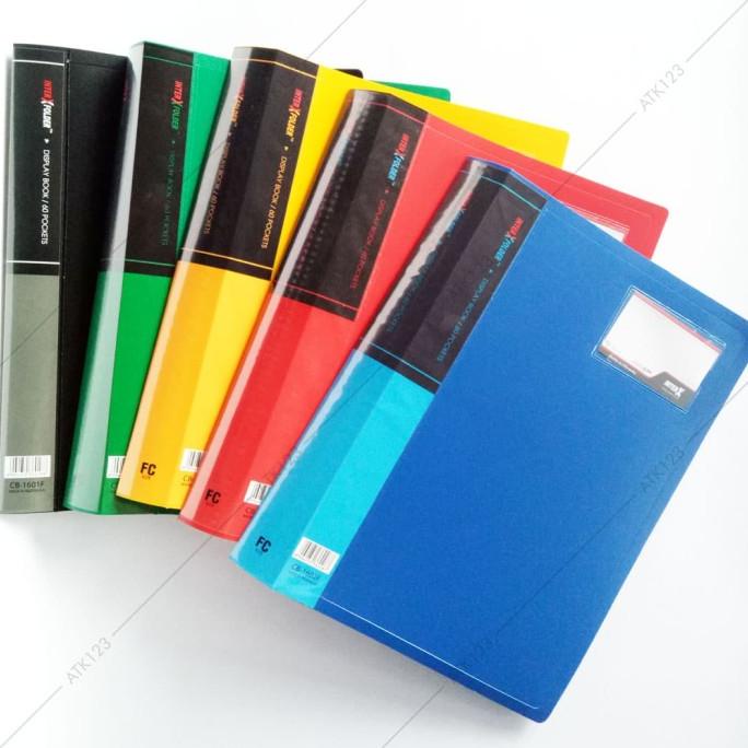 

BISA COD Clear Holder / Display Books Folio 60 Pockets - Inter X Folder OBRAL Kode 1052