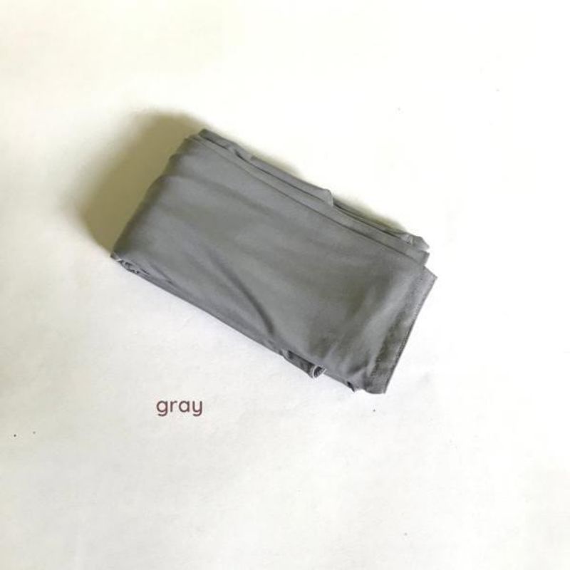 Hijab Bergo Maryam  // Hijab Instan Jersi // Bergo Maryam Hyget Super Tali Premium // Hijab Jumbo // Hijab Bergo Maryam Jersi Pd 75cm PB 85cm // Hijab Spor-Grey