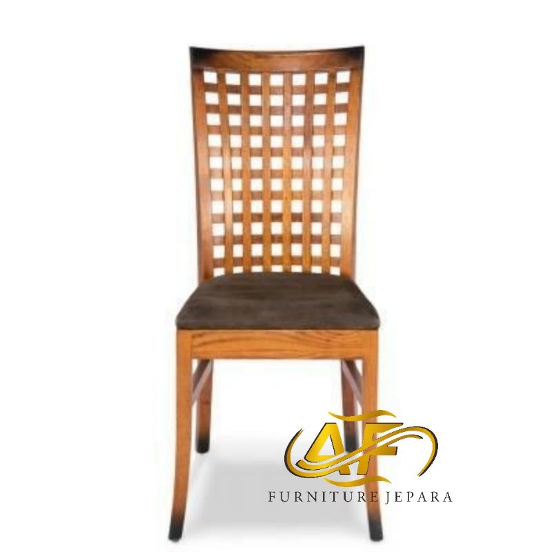 kursi makan minimalis /kursi kayu jati,kursi dudukan busa empuk