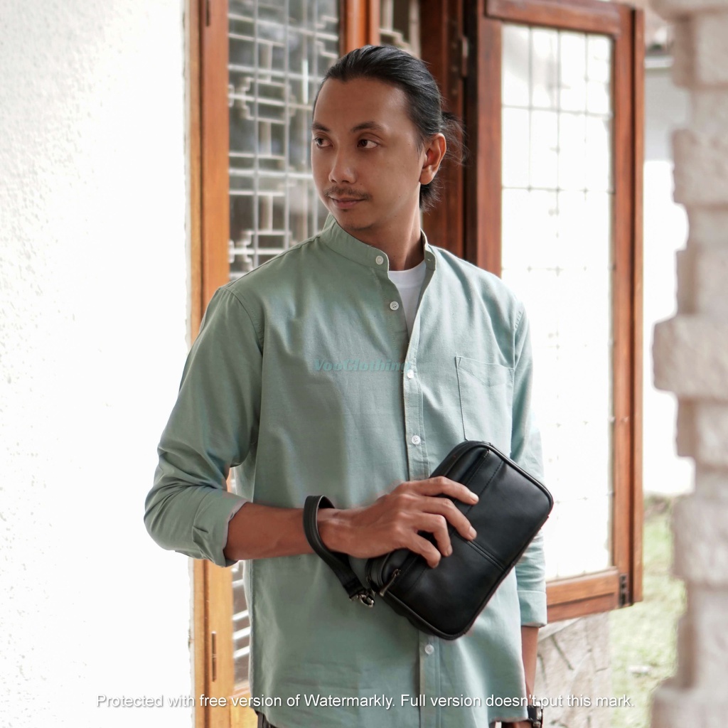 YUBI - Clutch Pria Wanita Kulit | Hand Bag Premium | Pouch Elegant