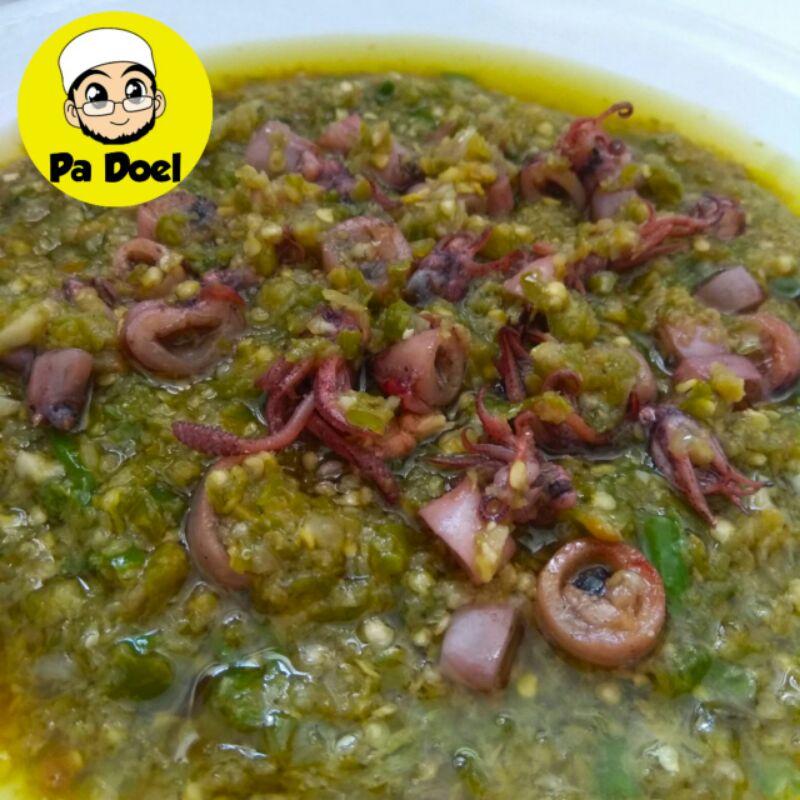 

Sambal Ijo Cumi GLEDEK PA DOEL Pedas Mercon Nampol