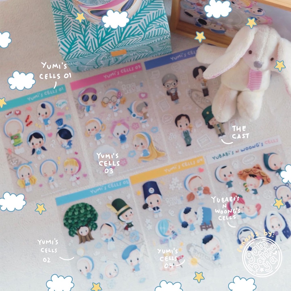 

sticker sheet yumi | gambarika
