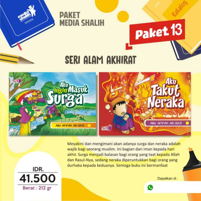 Buku cerita anak Surga Neraka
